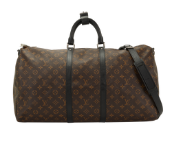Keepall Bandouliere 60, Canvas, Monogram/Black, AA1139, L/K/S/DB, 2*